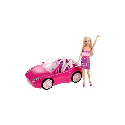 Barbie Doll and Glam Convertible   